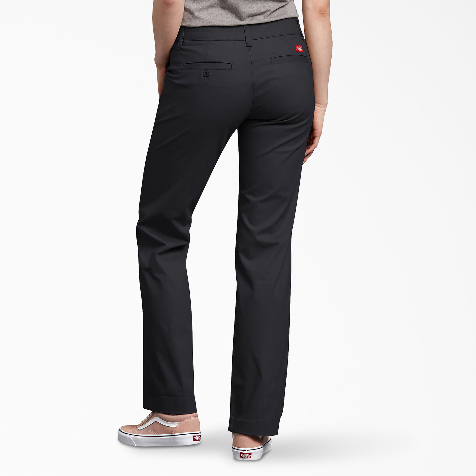 Dickies Women's Plus-size Relaxed Straight Stretch Twill P 